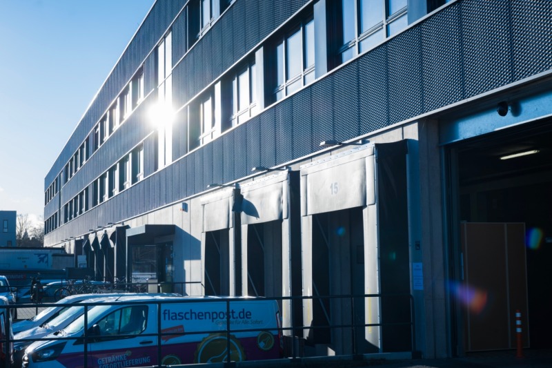 Fassade eines modernen Gebäudes